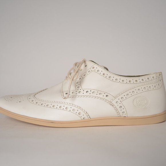 NEW Base London Men's Leather Wingtip Sneaker - Picture 7 of 8